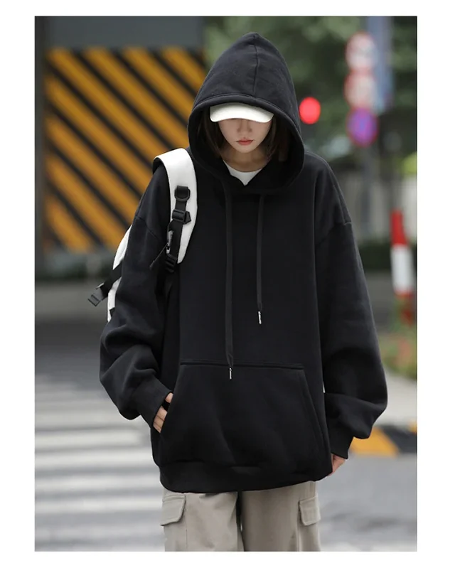Unisex Winter Fleece Hoodie Detail