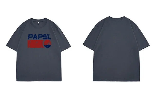 Men's Summer T-shirt: Vintage, Heavyweight, Drop - Shoulder Detail