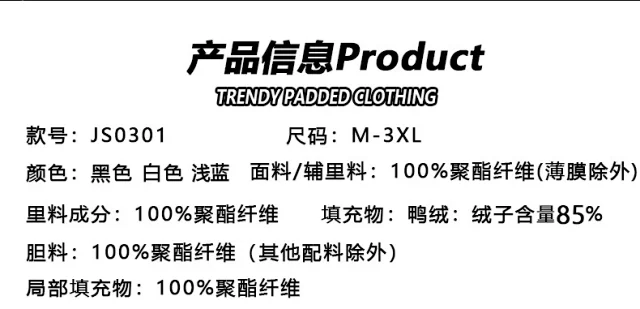 2025 Winter Men's Puffer Jacket Detail