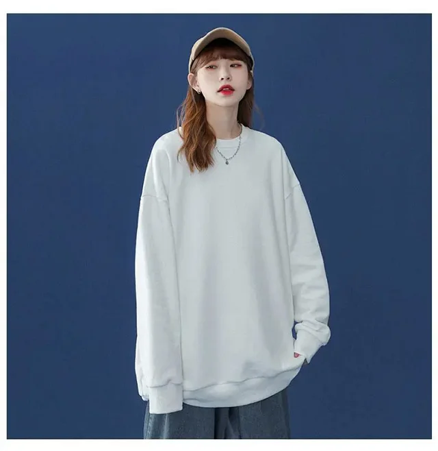 Unisex Fleece Oversized Sweatshirt Wholesale Detail