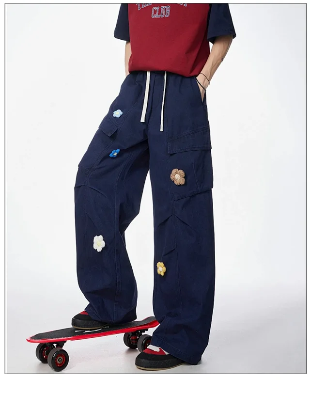 Vintage Multi - Pocket Straight Work Pants Detail