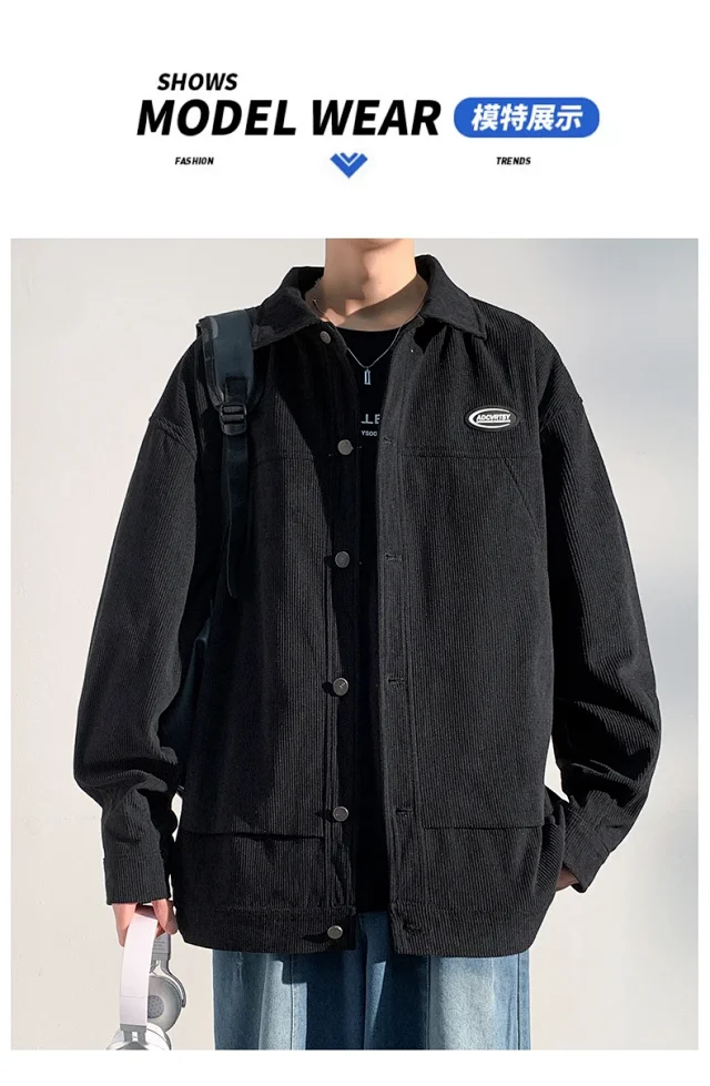 Autumn/Winter Corduroy Jacket for Men Detail
