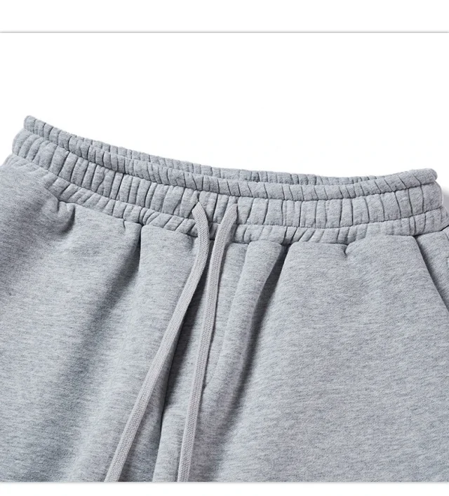RFSD Men's 2025 FW Solid Fleece Joggers Hiphop Set Detail