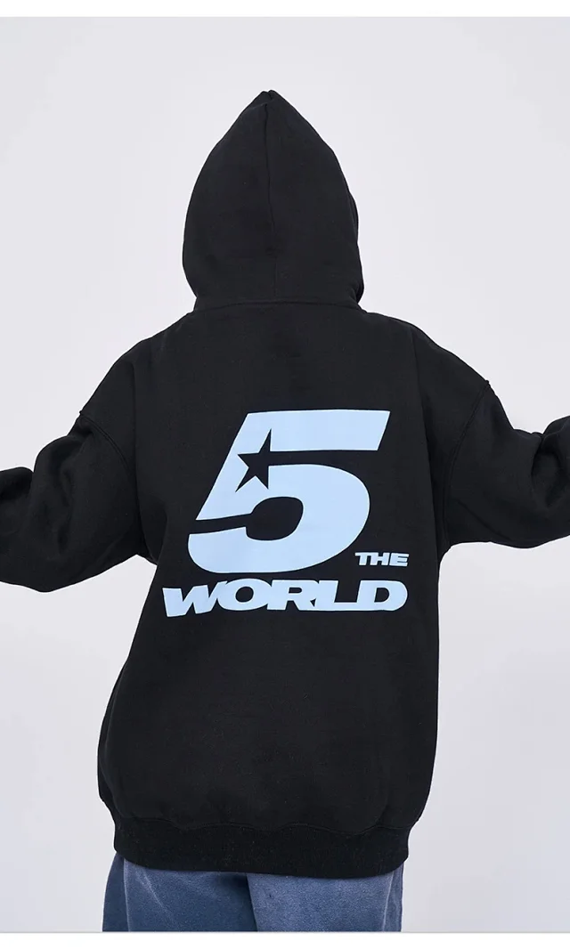 RFSD 2025 FW Men's 430G Cotton Hoodie Detail