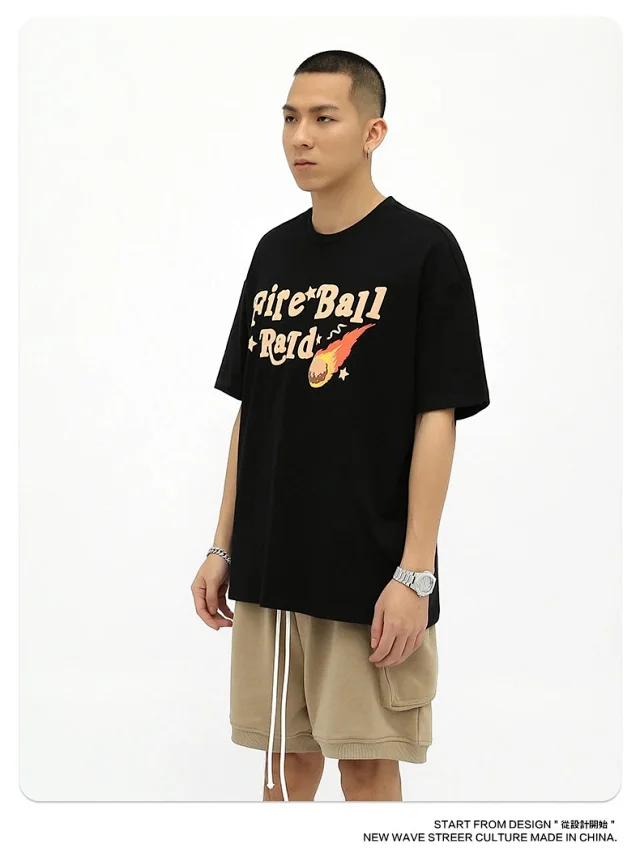 RFSD Men's Loose T-shirt 230g Detail