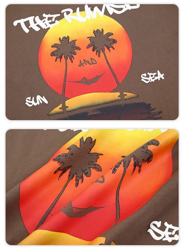 RFSD Men's Vintage Print T-shirts Detail