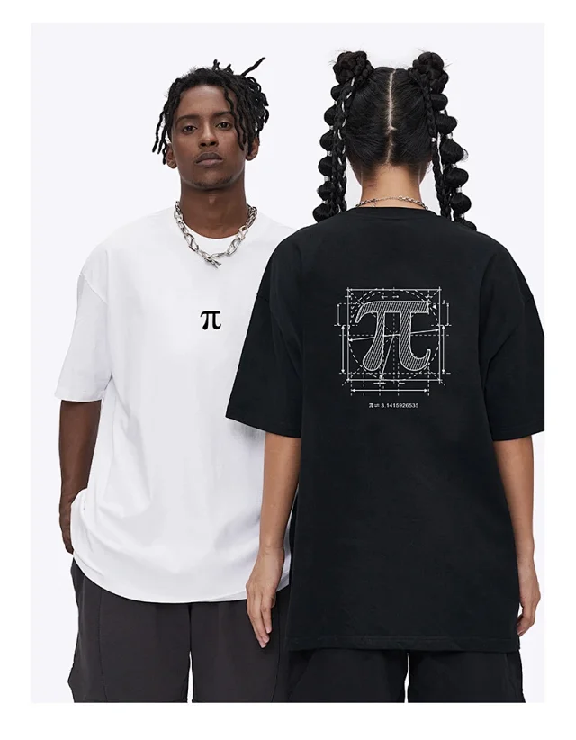 RFSD Men's π Print T-shirt 2025 Detail