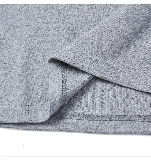 RFSD Men's 2025 Summer Wholesale Trendy Loose Solid Short-Sleeve T-shirt (7A Antibacterial High-Quality) Detail