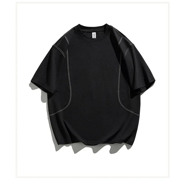 Men's Summer Crew Neck T-shirt Detail