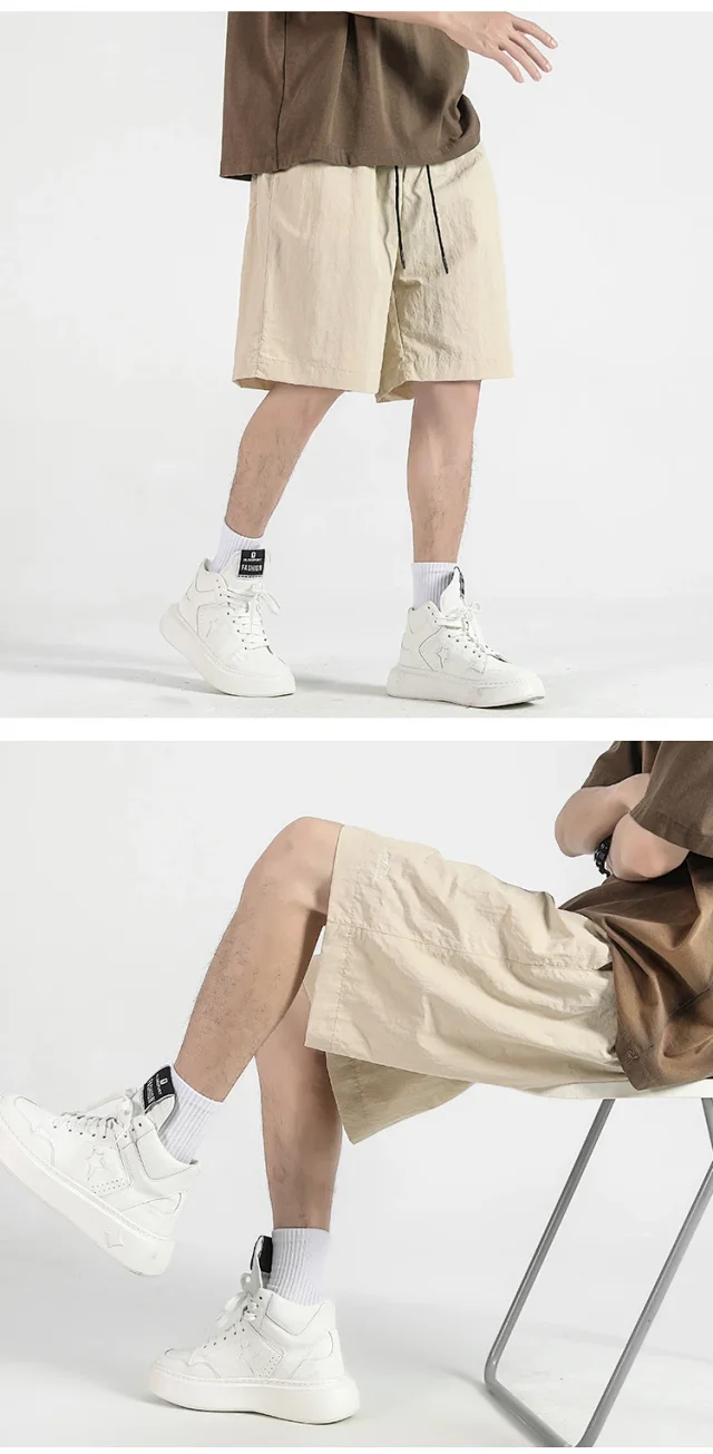 NASA Men's Ice Silk Beach Pants Detail