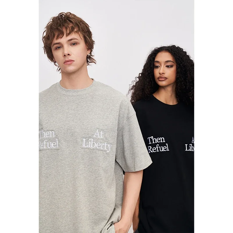 FSDR Men's 2025 Summer Patchwork T-shirt
