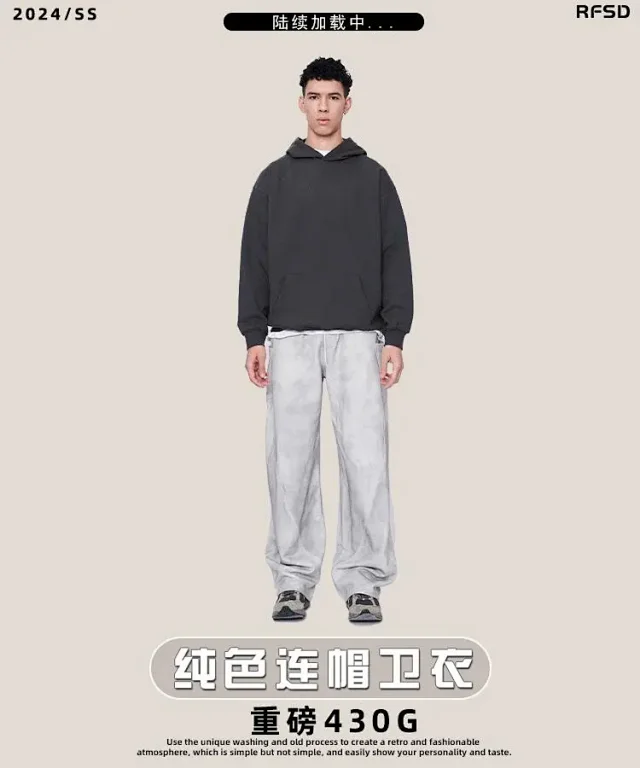 RFSD Men's 2025 AW Hoodie Set Detail