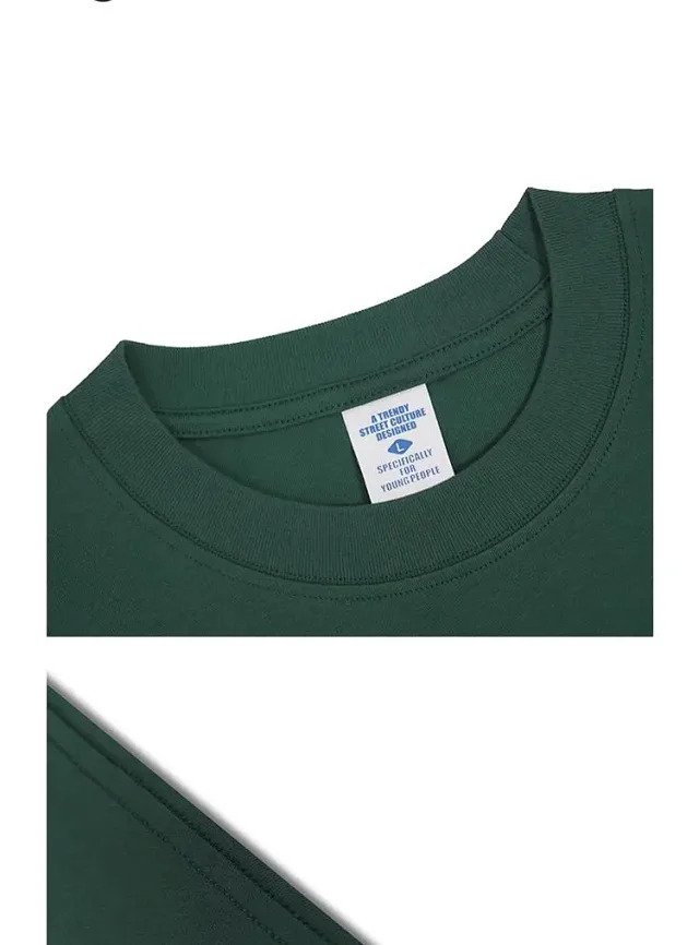 RFSD Letter Print Men's Summer T-shirt Detail