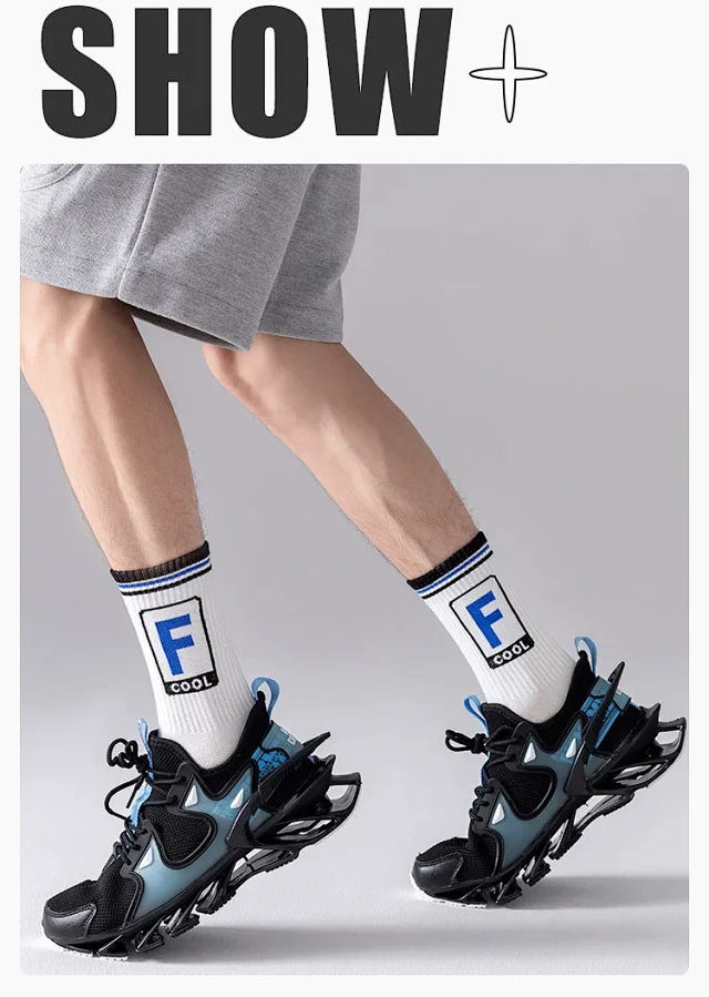 Men's Summer Cotton Mid-Calf Socks（10 pairs） Detail