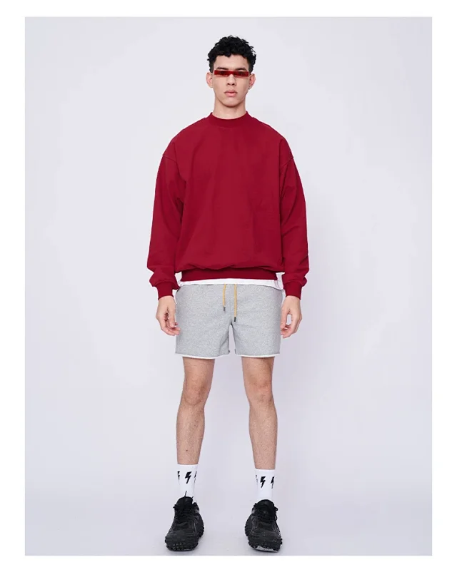 RFSD Men's 2025 AW 430G Heavyweight Crewneck Sweatshirt Set Detail