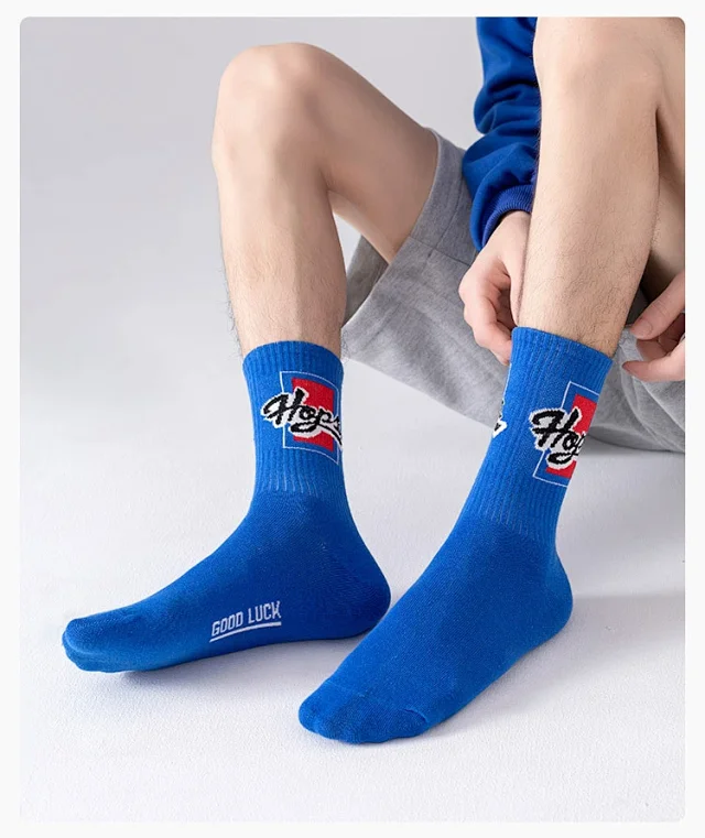 Men's Summer Cotton Mid-Calf Socks（10 pairs） Detail