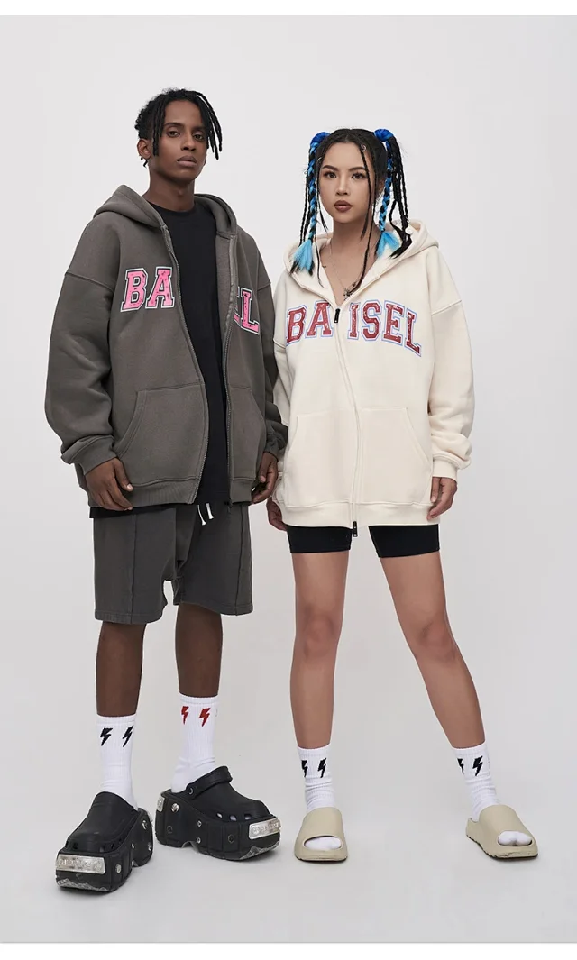 RFSD Men's Zip Hoodie 2025 Fall Detail