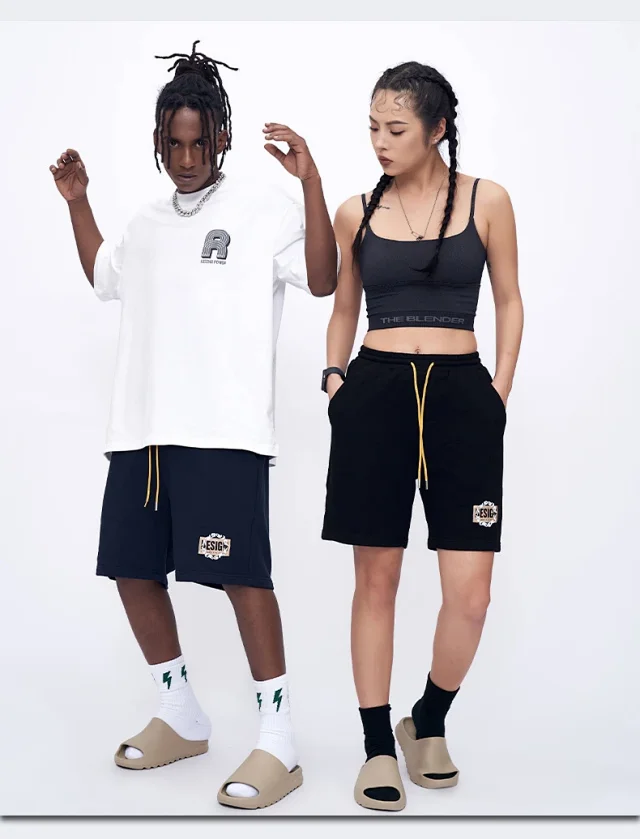 RFSD 2025 Summer Men's Elastic Waist Shorts Detail