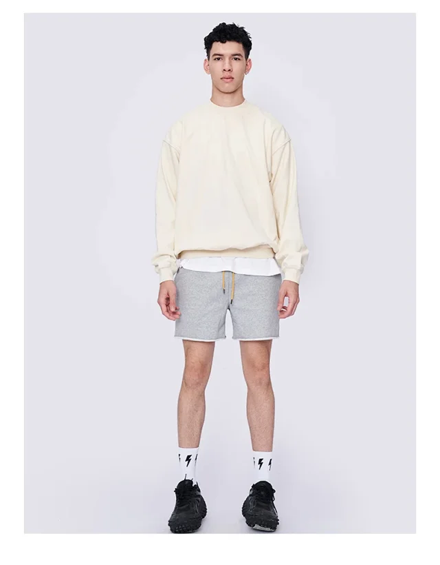 RFSD Men's 2025 AW 430G Heavyweight Crewneck Sweatshirt Set Detail