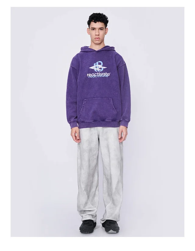 RFSD Men's 2025 Fall Wax - Dyed Hoodie Detail