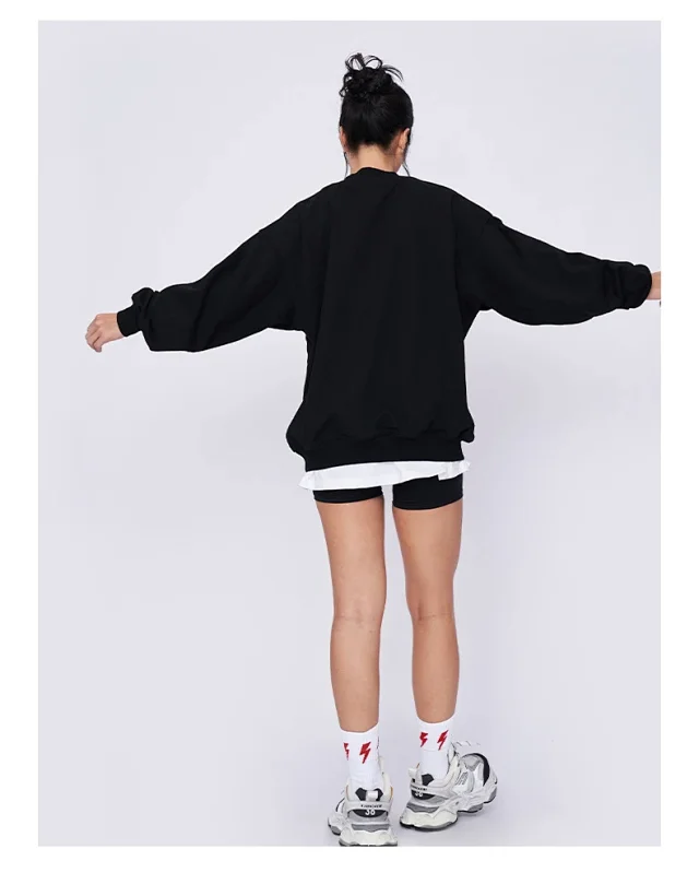 RFSD Men's | 2025 Fall Trendy Loose Sweatshirt (Balmain Dupe, Unisex) Detail