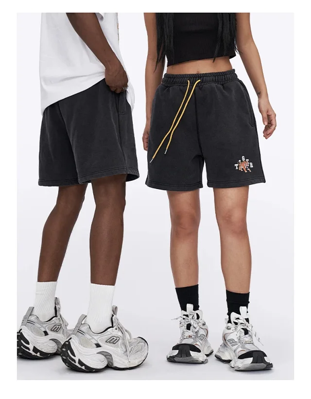 RFSD Men's | 2025 Summer 420G Heavyweight Dyed Basic Printed Shorts Detail