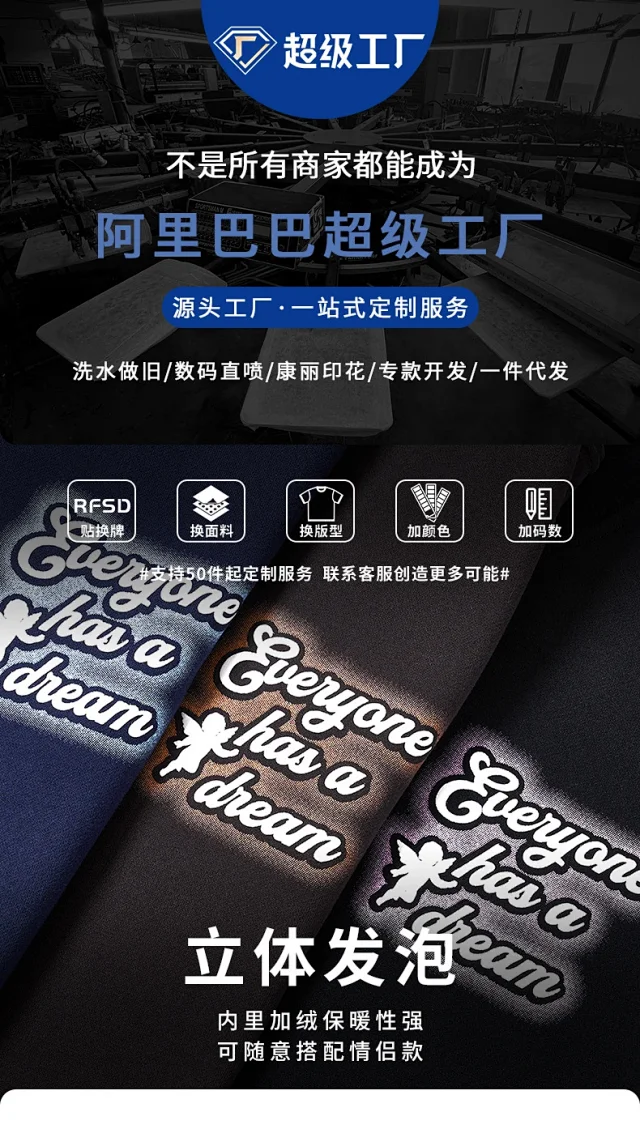 RFSD Men's Streetwear Sweatshirt Detail