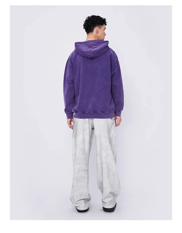 RFSD Men's 2025 Fall Wax - Dyed Hoodie Detail