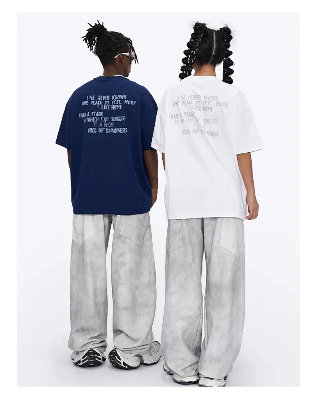 RFSD Men's | American Letter Print T-shirt Detail