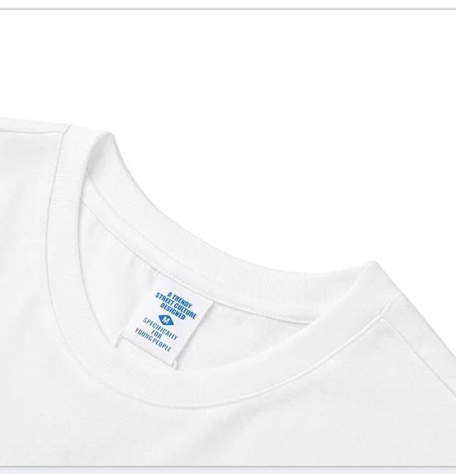 RFSD Men's | Hand-drawn Letter Print T - Shirt 2025 SS New Trendy Street Loose Versatile Short - sleeve Detail
