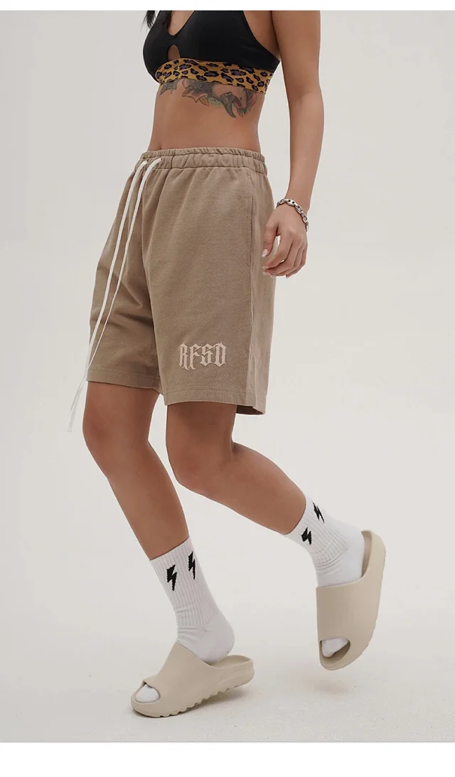 RFSD Men's 2025 Summer Breathable Printed Shorts Detail