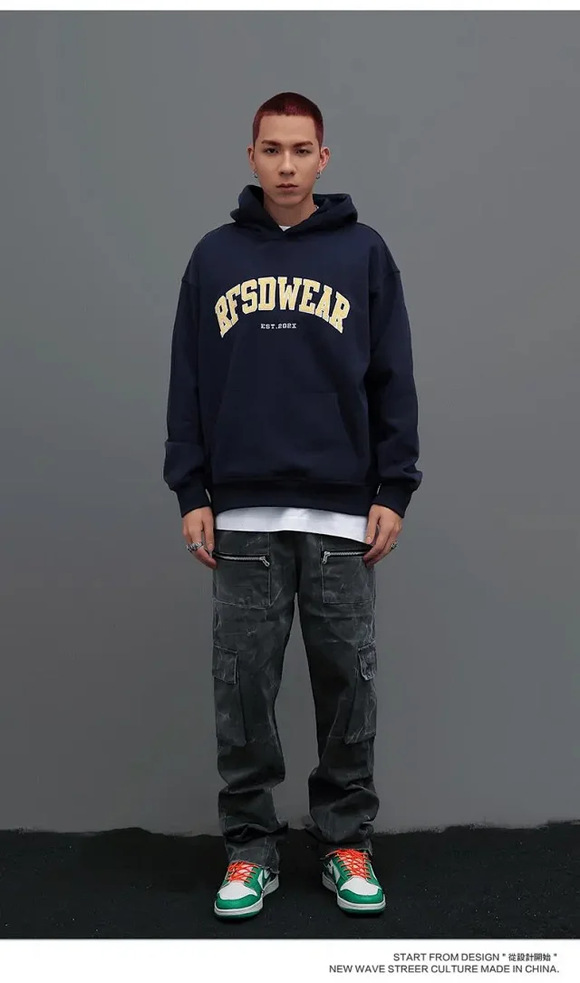 RFSD Men's 2025 FW 430G Fleece Hoodie Detail