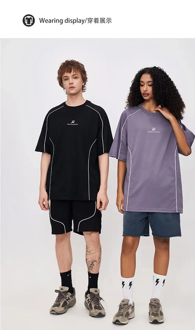 RFSD Men's Retro Stitch Crewneck Tee Detail