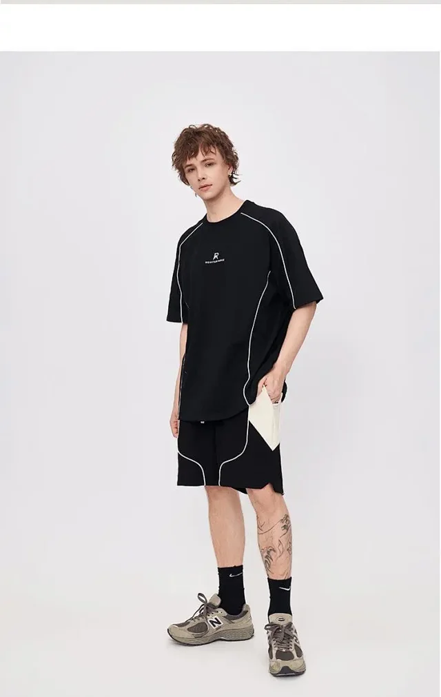 RFSD Men's Retro Stitch Crewneck Tee Detail