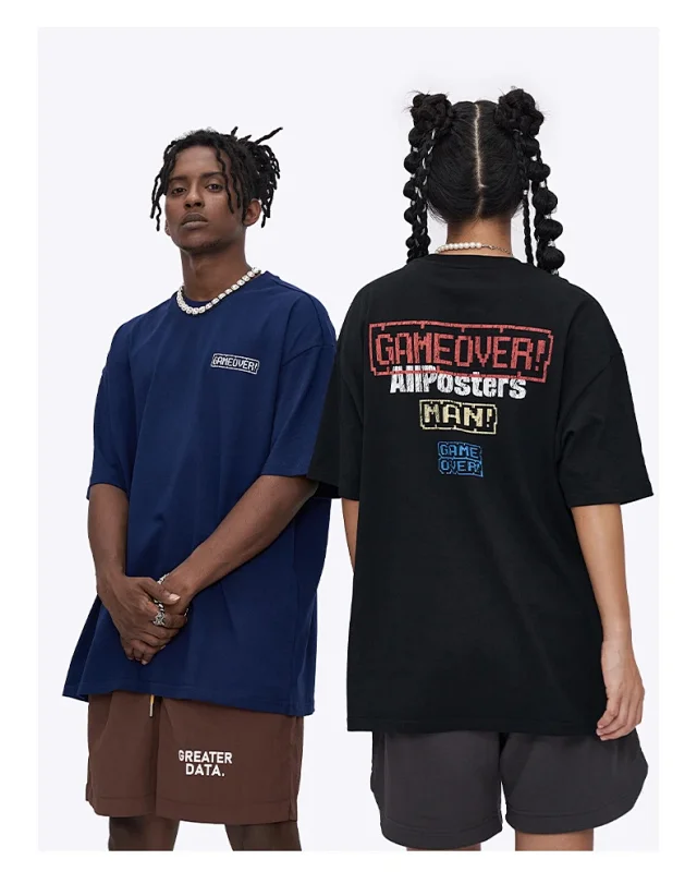 RFSD Men's T-shirt | 2025 SS 223g Street Print Loose Fit Detail