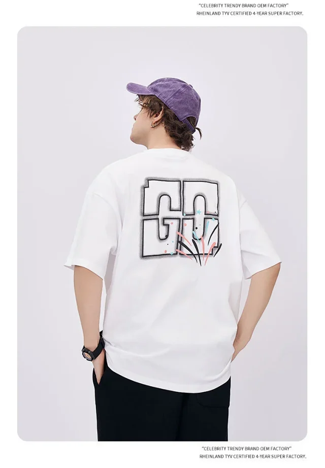 RFSD Men's | 2025 SS Foam Print T - Shirt 2 Detail