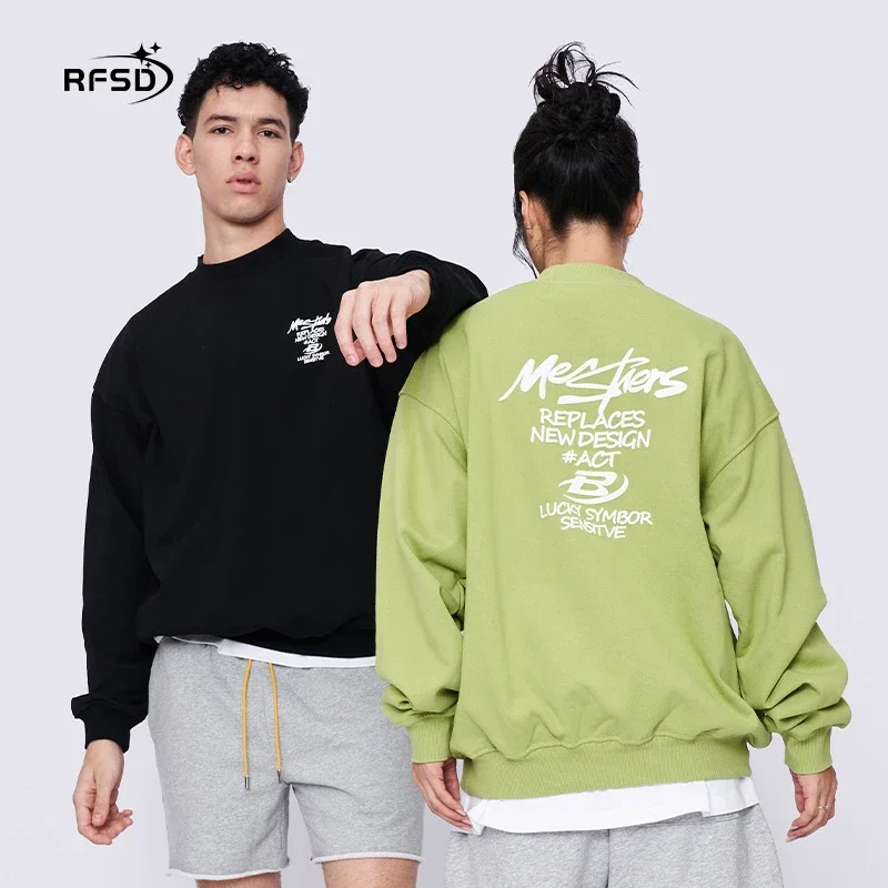 RFSD Men's 2025 AW Oversized Streetwear Crewneck