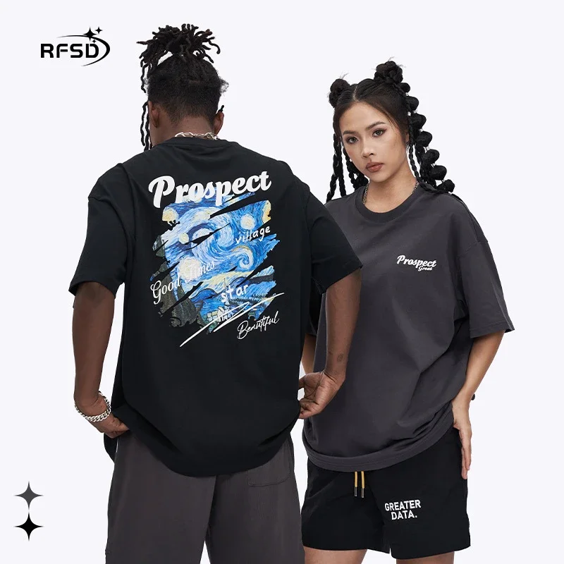 RFSD Men's 2025 Spring/Summer Hand-painted T-shirt