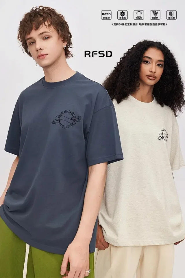 RFSD Men's | Retro Gothic Print T - Shirt Detail