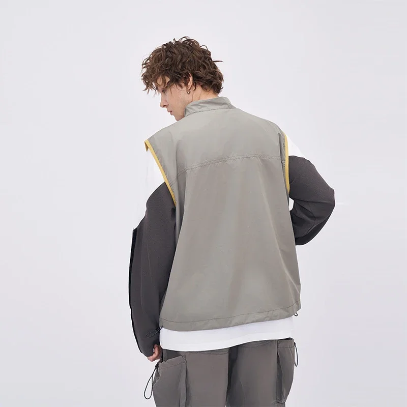 RFSD Men's | 2025 Spring/Summer Techwear Contrast Zip Vest