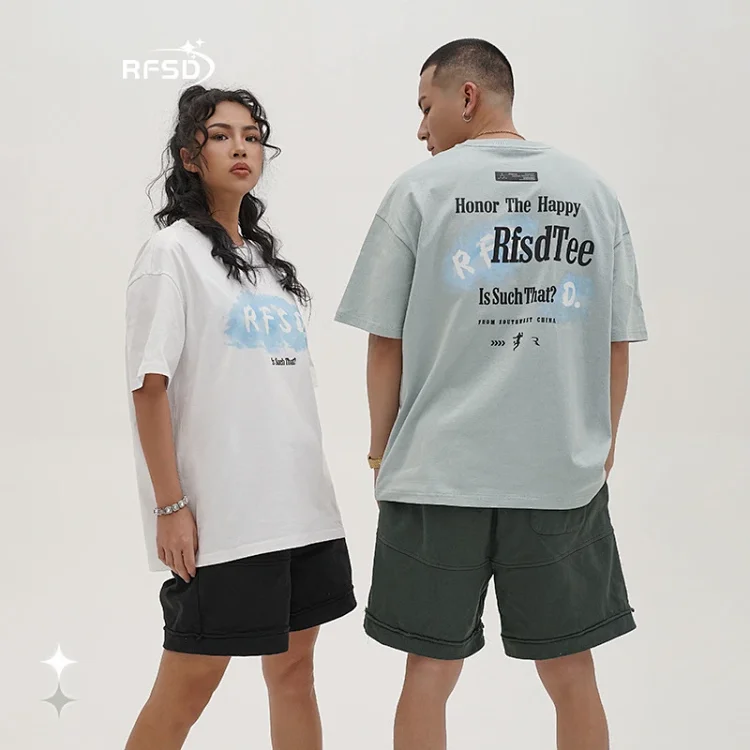 RFSD Men's 2025 Summer Loose Streetwear T - Shirt