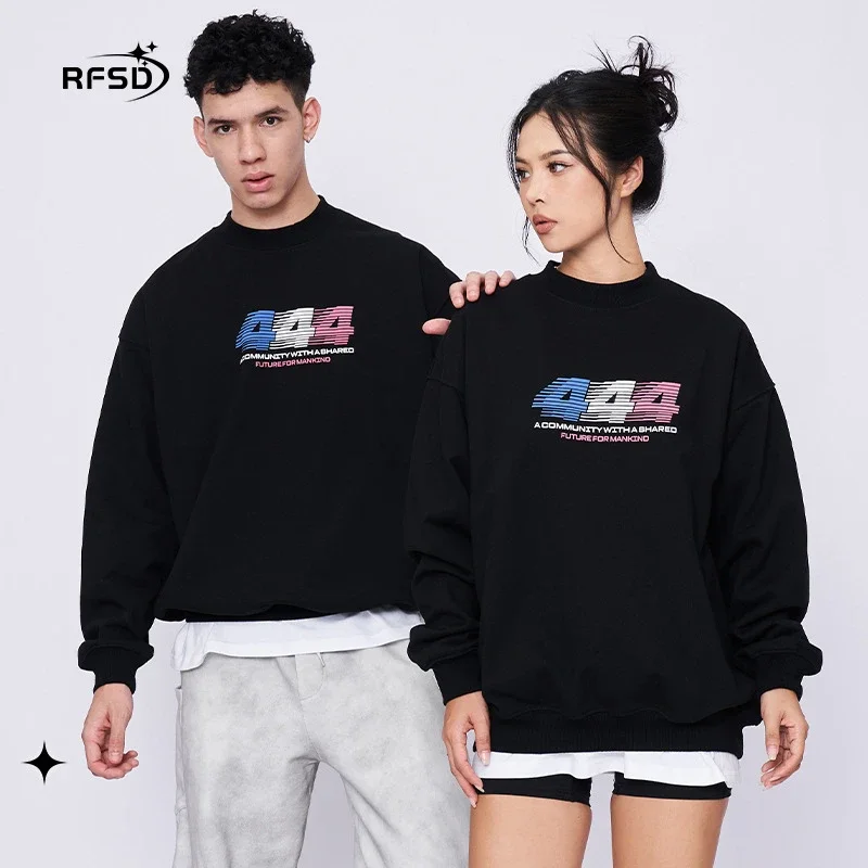 RFSD Men's 2025 Fall/Winter New Printed Crewneck Sweatshirt