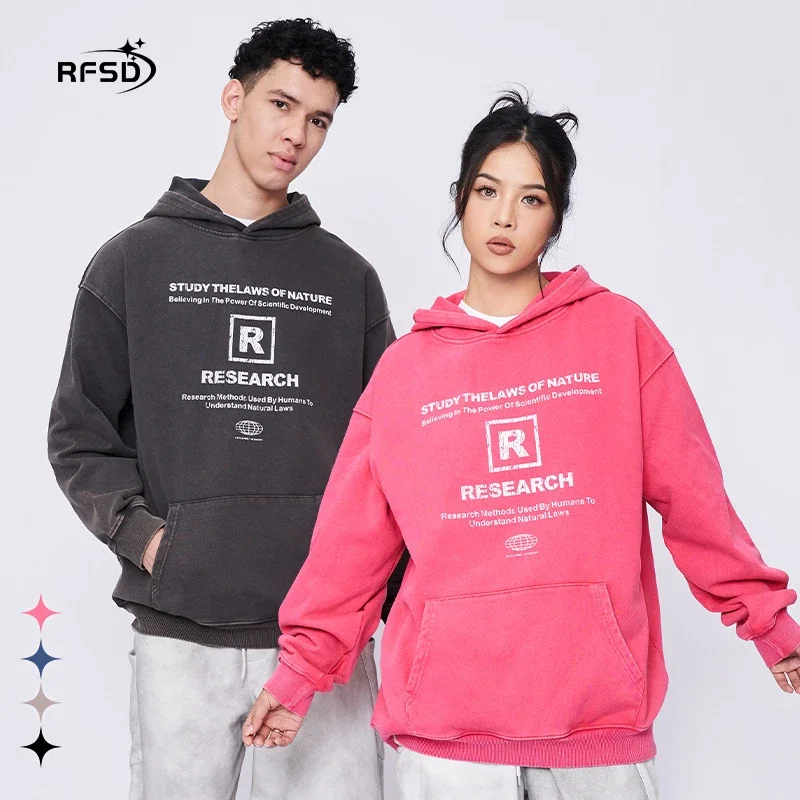 RFSD Men's 2025 AW 440G Wax-dyed Hoodie
