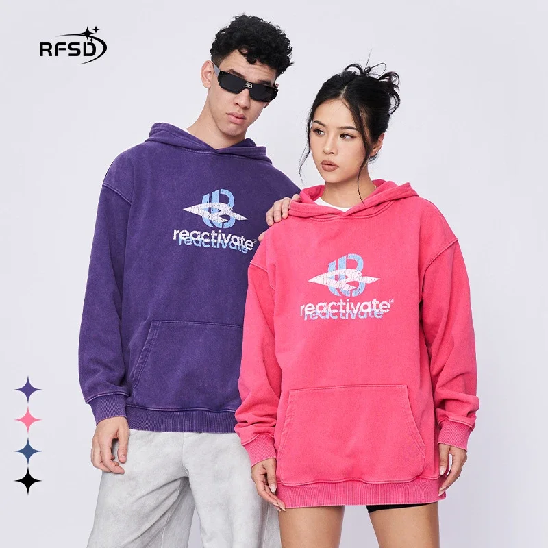 RFSD Men's 2025 Fall Wax Print Hoodie