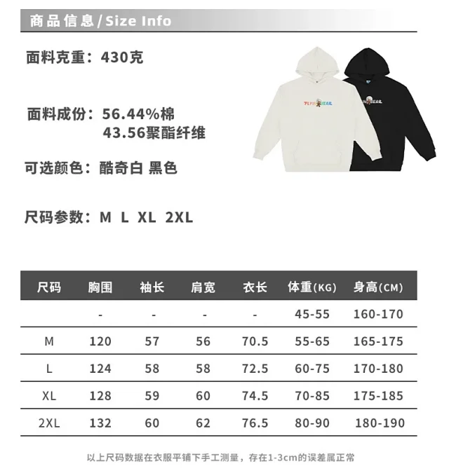 RFSD 2025 FW Men's 430G Thick Hoodie Detail