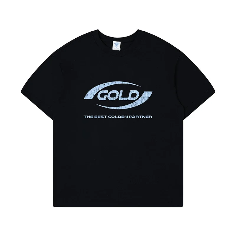 RFSD Men's | 2025 Summer New American High Neck Printed T-shirt
