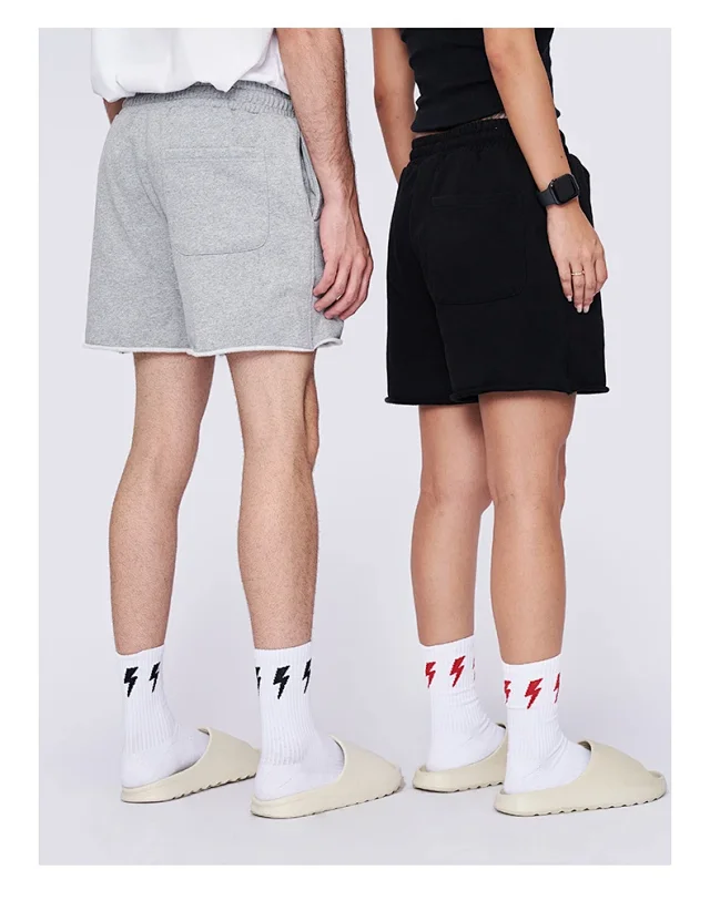 RFSD Men's Shorts | Heavy Cotton FOG Earth Color Cuffed Casual Pants Detail