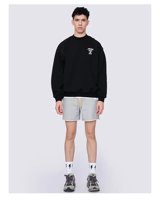 RFSD Men's 2025 AW Oversized Streetwear Crewneck Detail