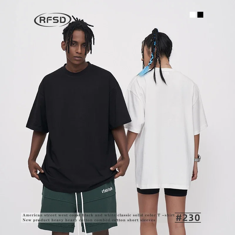 RFSD Men's T-Shirts | 2025 Summer New | 230g Combed Cotton