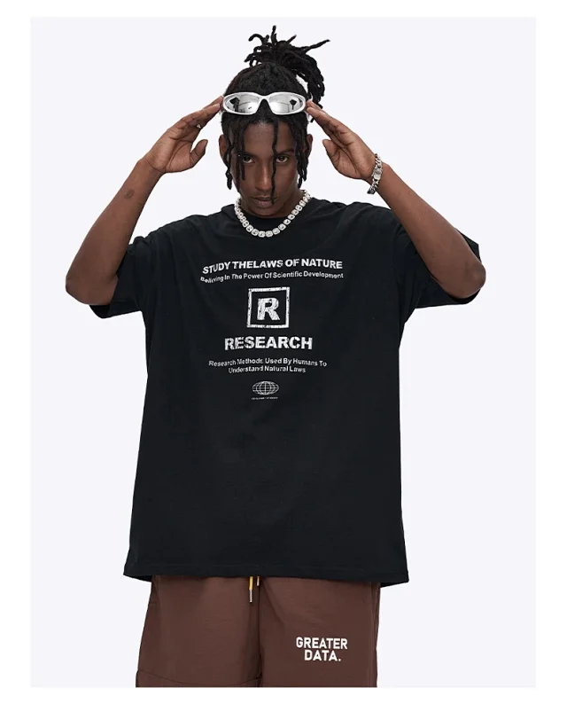 RFSD Men's R Vintage Print T-shirt 2025 SS Detail